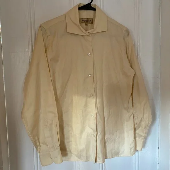 Paul Stuart womens button down oxford shirt - Picture 6 of 16